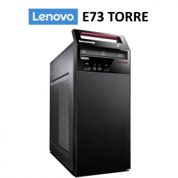 LENOVO E73 TORRE / i3-4170 / 4GB RAM / 128GB SDD + 500GB HDD / DVD-RW / W10Pro