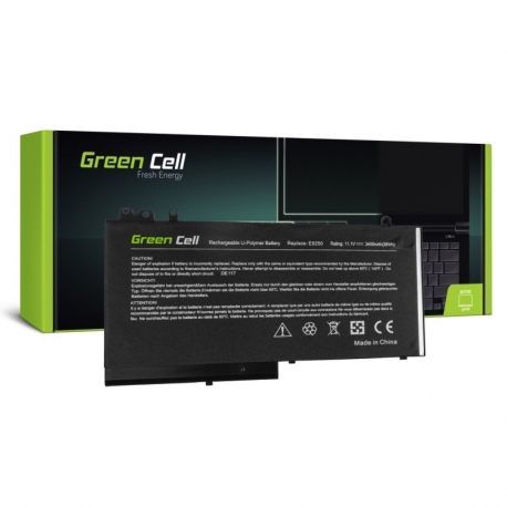 BATERIA GREEN CELL DE117 / DELL E5250 E5270 / 11.1V / 2900mAh